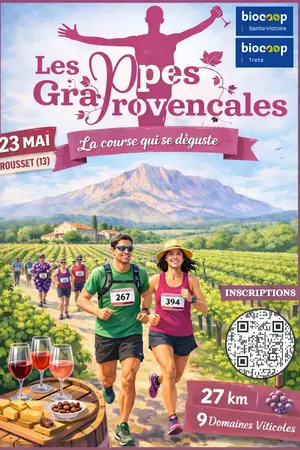 Les Grappes Provençales - Une course festive au travers de 9 domaines viticoles