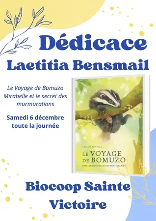 Journée Dédicace de Laetitia BENSMAIL Journée Dédicace de Laetitia BENSMAIL