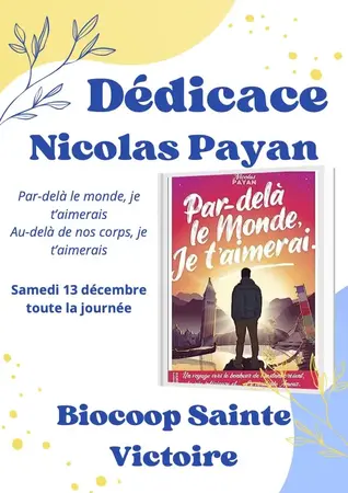 Journée Dédicace avec Nicolas PAYAN, auteur local