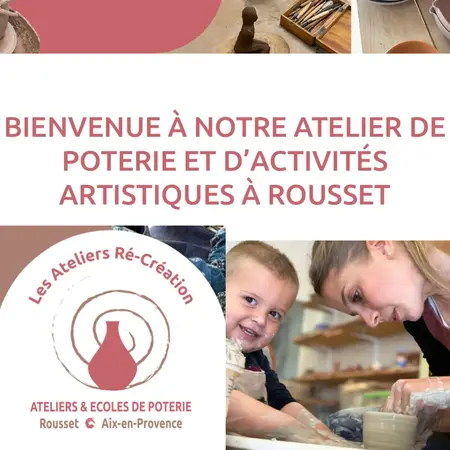 Marché de céramistes locaux avec Les Ateliers Ré-Création