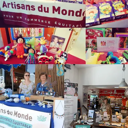 Vente de Noël de Artisans du Monde