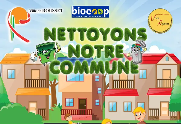 Nettoyons notre commune à Rousset, nous sommes partenaires ! Nettoyons notre commune à Rousset, nous sommes partenaires !
