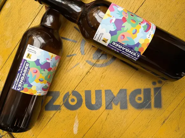 4ème édition de notre bière L'ENGAGÉE, la bière militante des Biocoop du 13